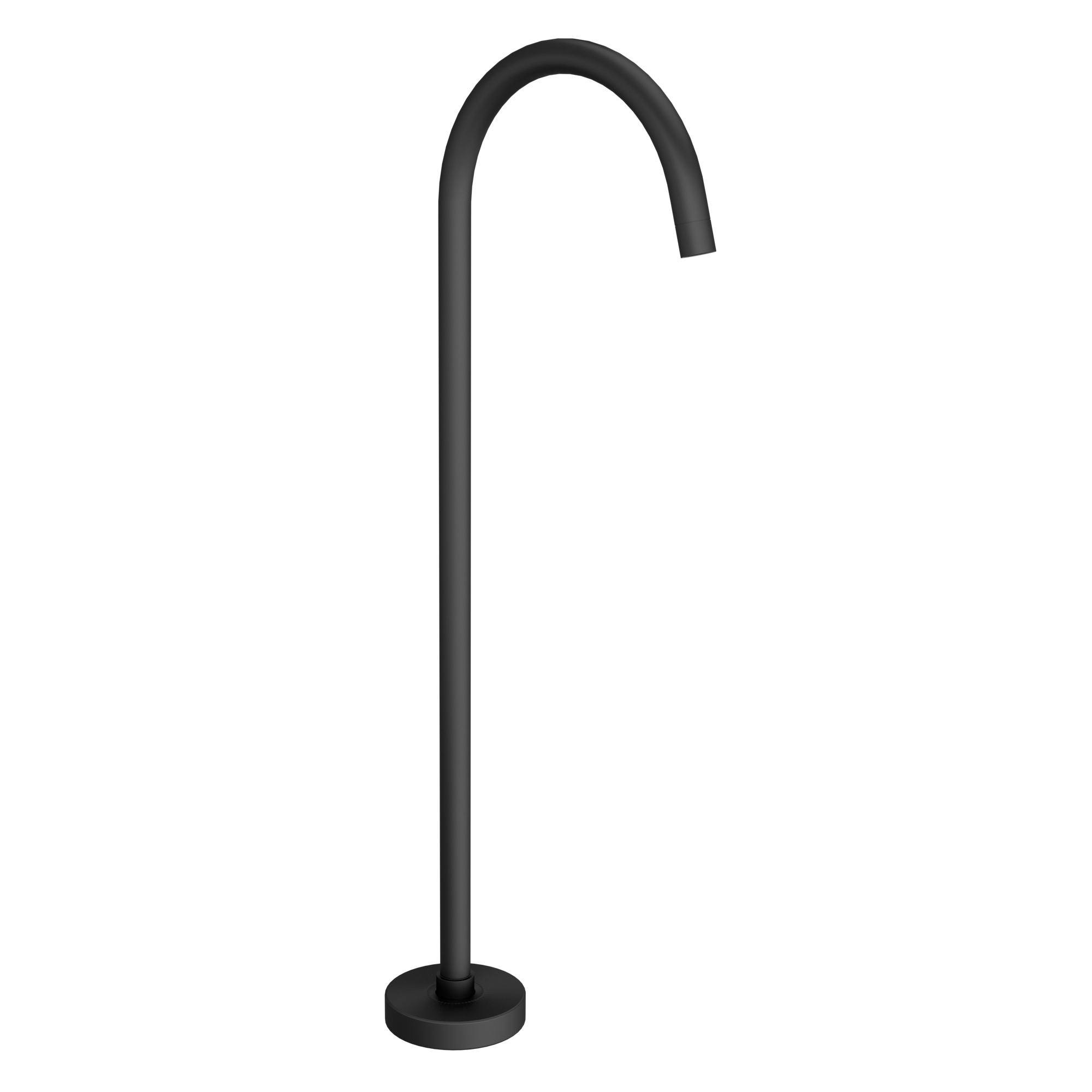 Floor Mounted Bath Filler - Matte Black | (NZ) ABI Bathrooms & Interiors