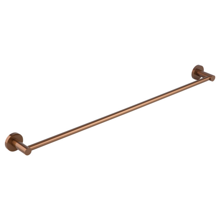 Elysian Single Towel Rail - Brushed Copper | (NZ) ABI Bathrooms & Interiors