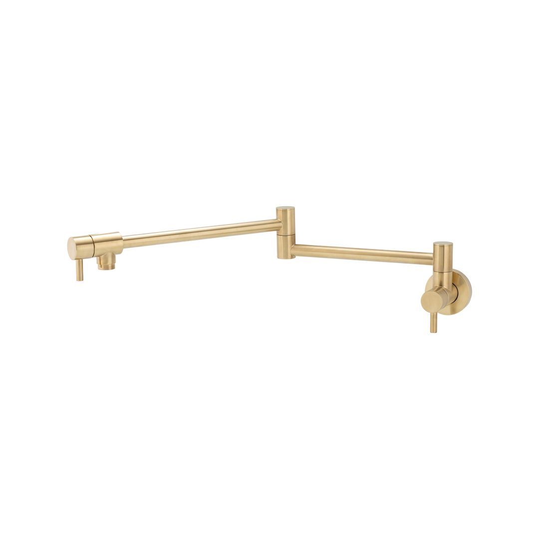 Elysian Pot Filler - Brushed Brass | (NZ) ABI Bathrooms & Interiors