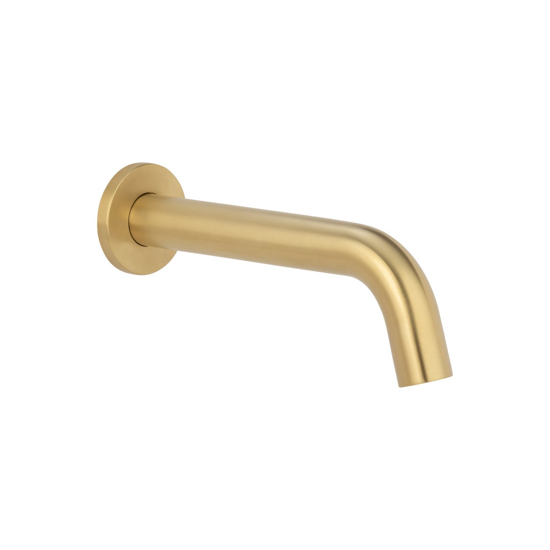 Sensor Wall-Mounted Spout - Brushed Brass | (NZ) ABI Bathrooms & Interiors