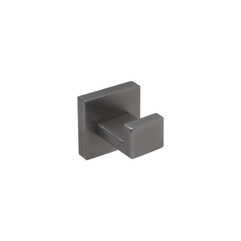 Milani Robe Hook - Brushed Gunmetal | (NZ) ABI Bathrooms & Interiors